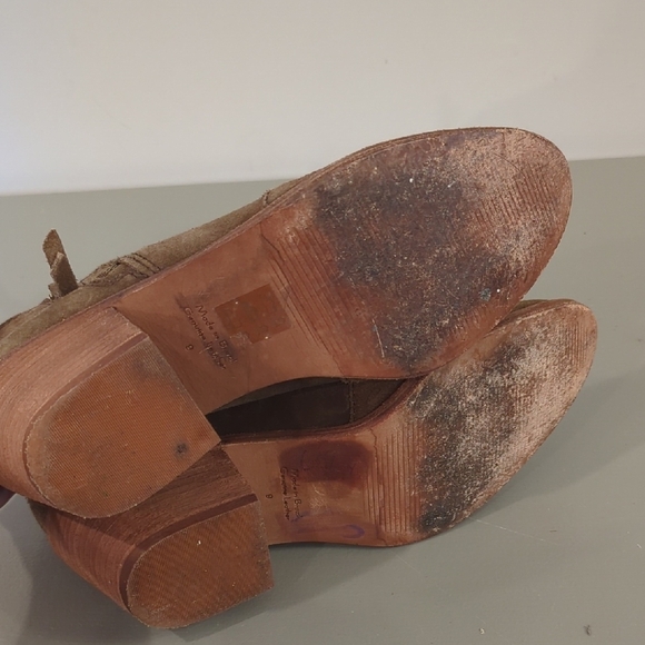 Madewell Janice Boots Brown Suede Ankle Bootie size 9 - Picture 8 of 10